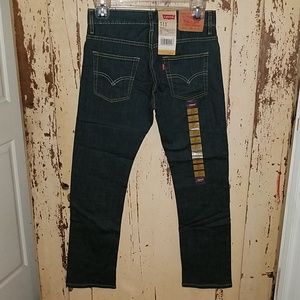 NWT Boy's Levi's 511 blue jeans 14 slim